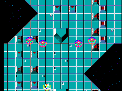 Astro Warrior Sega Master System SMS for arcade shoot em up video game fans featuring space combat futuristic environments enemy waves power ups weapon upgrades scrolling shooter gameplay challenging stages boss battles and classic Sega Master System action collectible retro gaming appeal gameplay