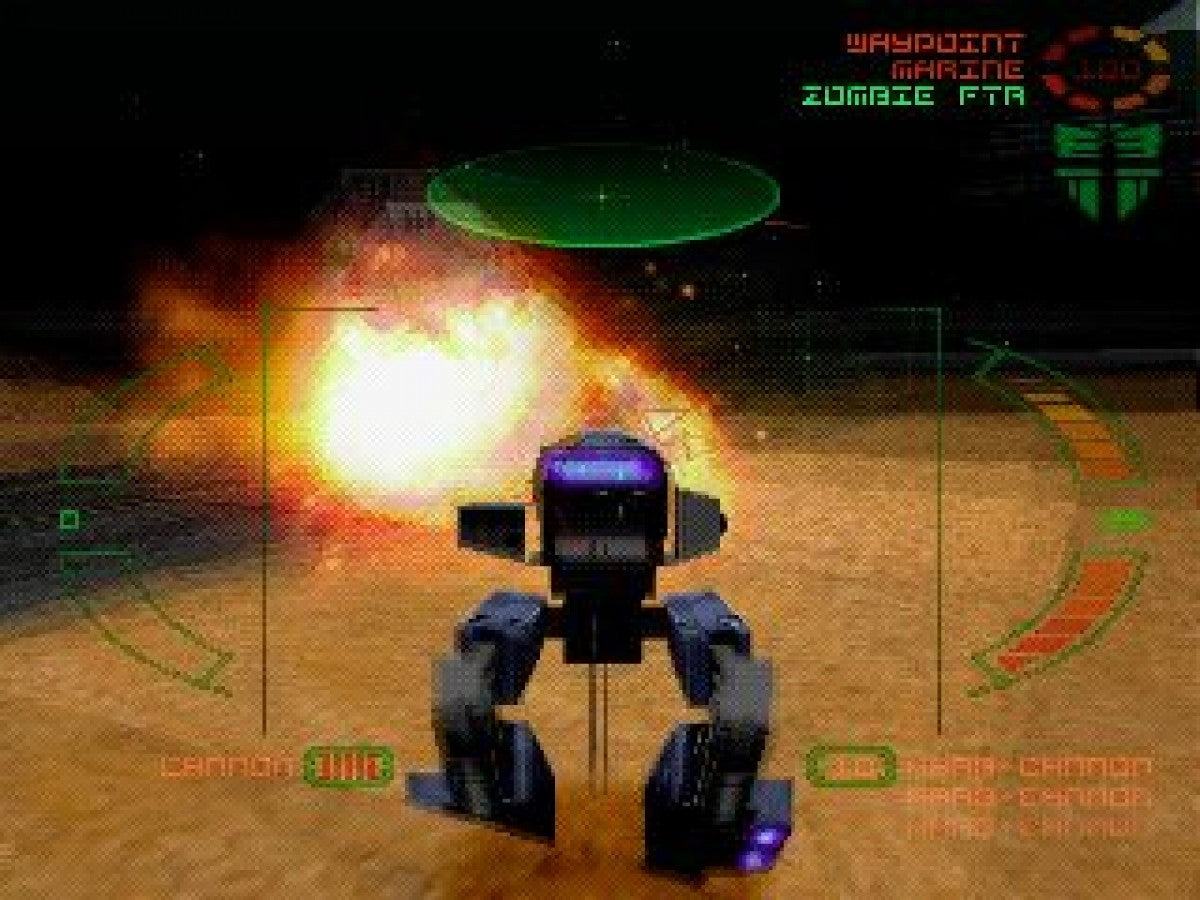 G-Police: Weapons of Justice retro sci-fi flight combat action game for PlayStation 1 (PS1) gameplay