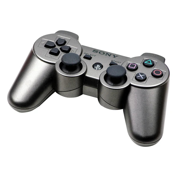 PlayStation 3 DualShock 3 Controller OEM Gun Metal Grey accessory