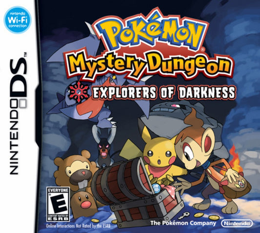 Pokemon Mystery Dungeon: Explorers of Darkness– Nintendo DS (DS) cover art for video game