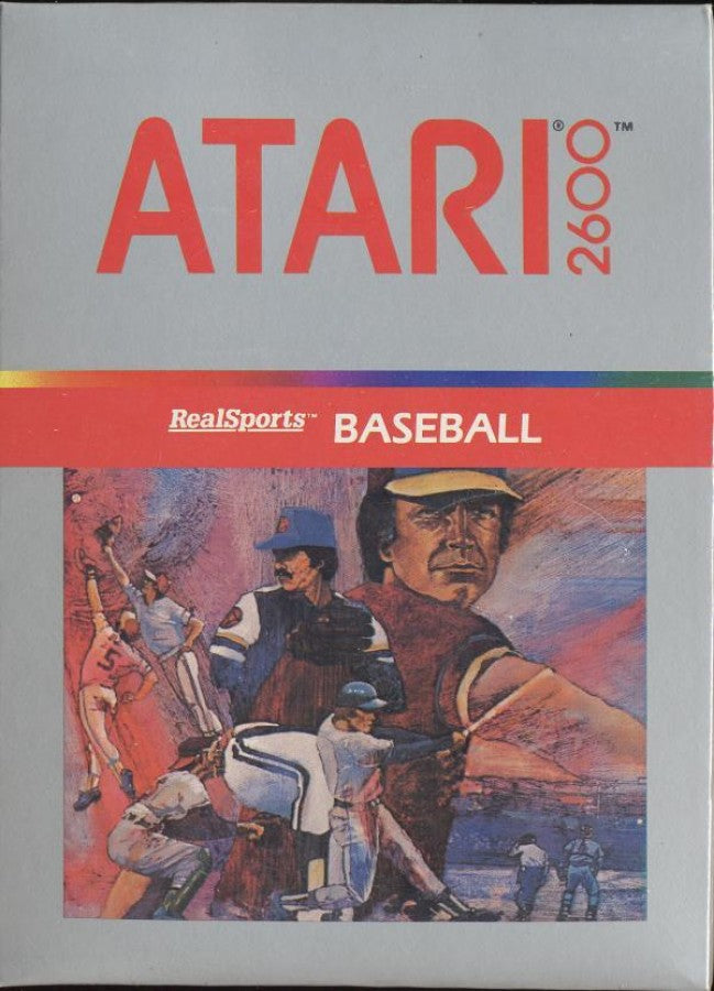 RealSports Baseball cover art for Atari 2600 video game