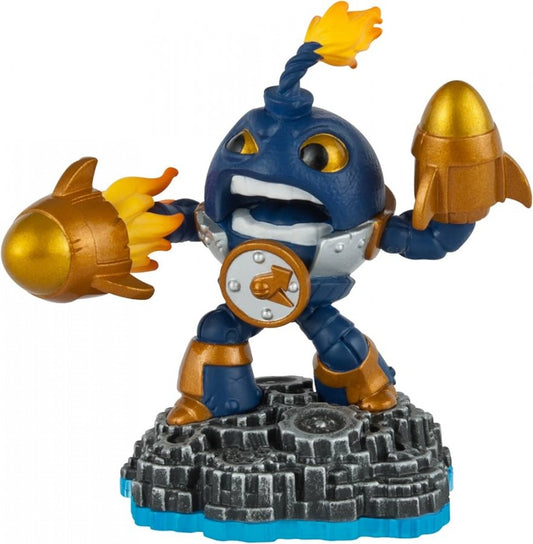 Countdown Skylanders figure featuring explosive tech element character design compatible with Skylanders games