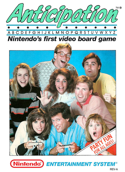 Anticipation cover art for Nintendo Entertainment System (NES) video game