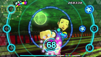 Persona 3: Dancing in Moonlight – PlayStation 4 (PS4) video game gameplay, rhythm music game.