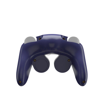 XYAB brand indigo Nintendo GameCube wired controller retro gaming accessory