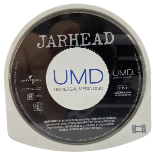 Jarhead disc for PlayStation Portable (PSP) UMD movie