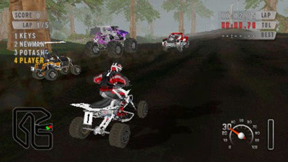 MX vs ATV: On the Edge gameplay for PlayStation Portable (PSP) off-road racing game