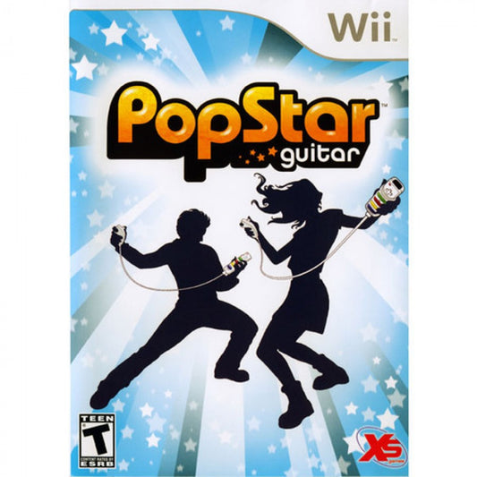 PopStar: Guitar cover art for Nintendo Wii (Wii) video game