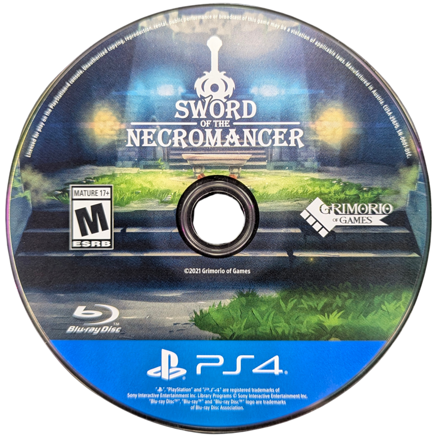 Sword of the Necromancer PlayStation 4 dungeon-crawler action RPG rogue-lite with monster summoning tactical combat reviving defeated enemies as allies procedural dungeons local co-op narrative-driven fantasy Game Studio 发行商 disc