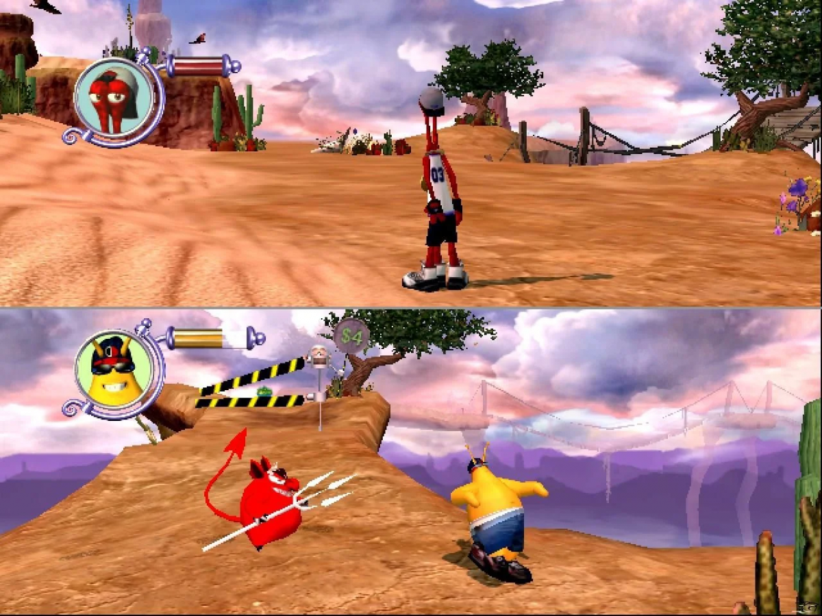 ToeJam & Earl III Mission to Earth Microsoft Xbox Original Xbox video game featuring action adventure gameplay funky alien characters platforming exploration power ups cooperative gameplay and colorful Earth based levels retro video game collection collectible gaming appeal gameplay