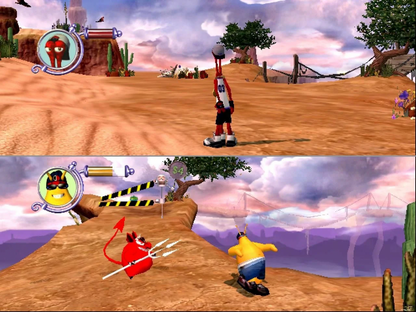 ToeJam & Earl III Mission to Earth Microsoft Xbox Original Xbox video game featuring action adventure gameplay funky alien characters platforming exploration power ups cooperative gameplay and colorful Earth based levels retro video game collection collectible gaming appeal gameplay