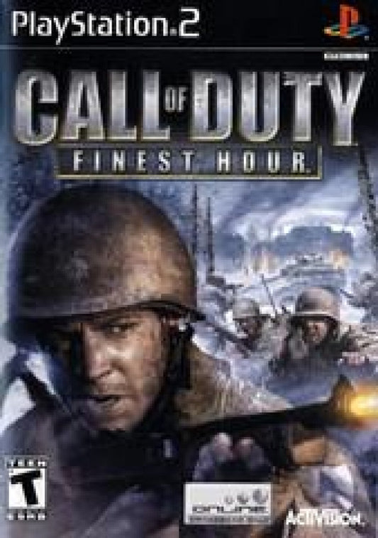 Call of Duty: Finest Hour cover art for PlayStation 2 (PS2) video game