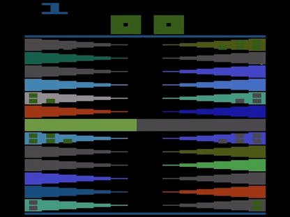 Backgammon Start Screen art for Atari 2600 (2600) video game