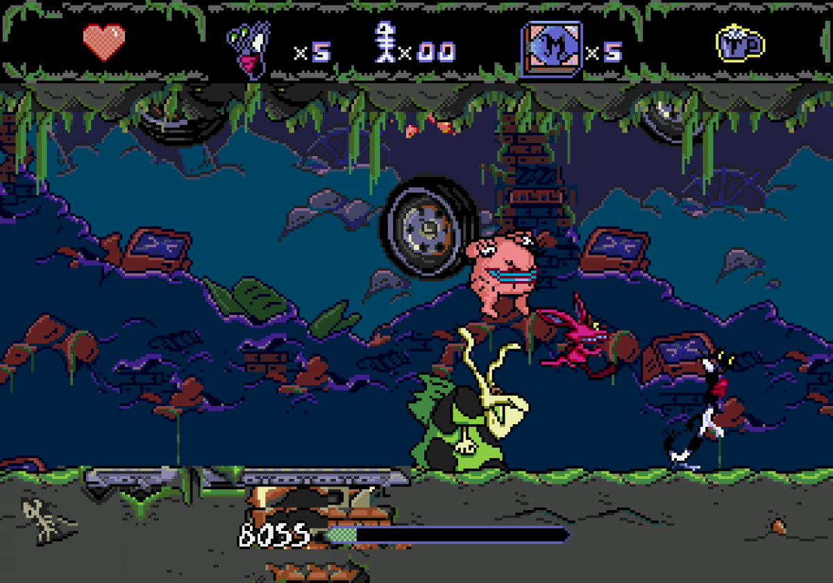 Aaahh Real Monsters Sega Genesis for retro video game enthusiasts featuring side scrolling action platforming gameplay Nickelodeon cartoon inspired characters monster themed adventures puzzle solving colorful levels cooperative style gameplay and collectible gaming appeal gameplay 