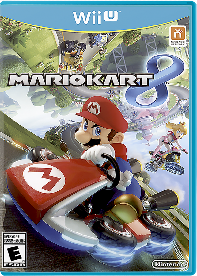 Mario Kart 8 cover art for Nintendo Wii U (WiiU) video game