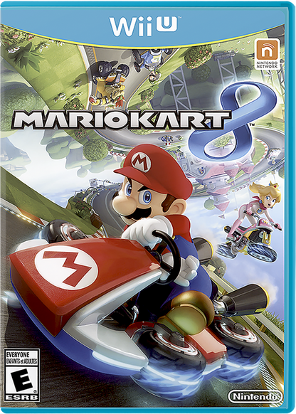Mario Kart 8 cover art for Nintendo Wii U (WiiU) video game