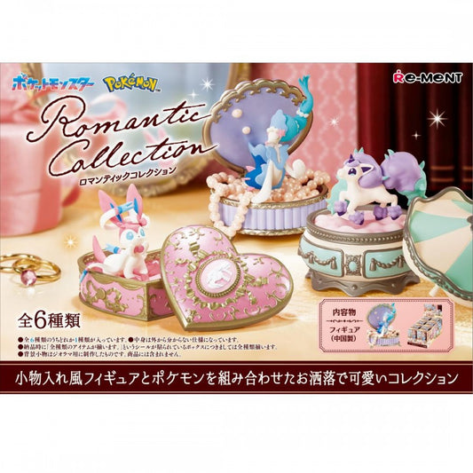 Re‑Ment Pokémon Romantic Collection is a blind box miniature collectible series featuring Pokémon characters in charming, romantic‑themed diorama scenes 