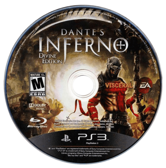 Dante's Inferno [Divine Edition] disc for PlayStation 3 (PS3) video game