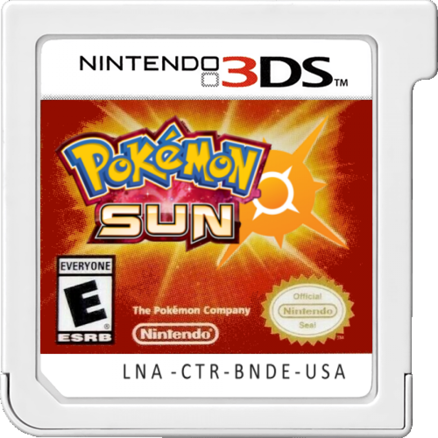 Pokémon Sun cartridge for Nintendo 3DS (3DS) role-playing video game