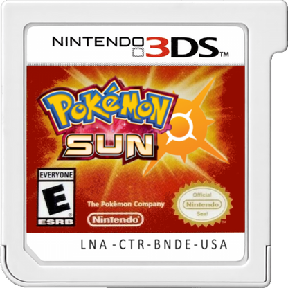 Pokémon Sun cartridge for Nintendo 3DS (3DS) role-playing video game