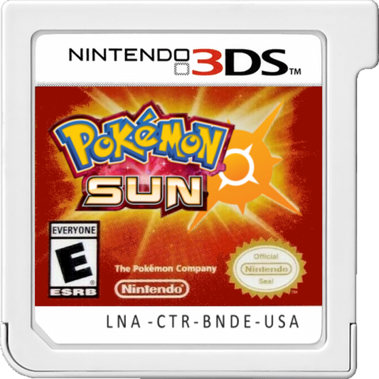 Pokémon Sun cartridge for Nintendo 3DS (3DS) role-playing video game