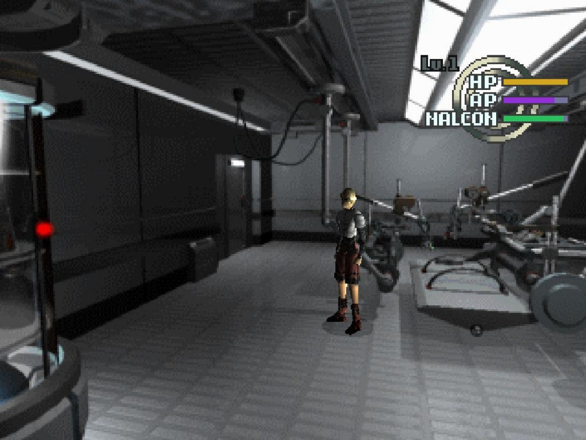 Galerians PlayStation PS1 for survival horror video game fans featuring psychological horror gameplay cinematic storytelling puzzle solving exploration psychic powers tense combat futuristic sci fi setting atmospheric adventure classic horror experience collectible gaming appeal gameplay