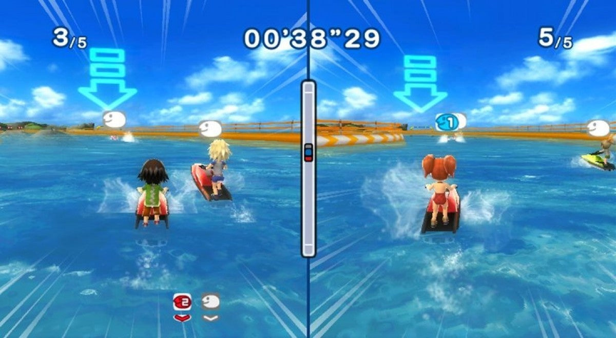 Go Vacation Nintendo Wii for family adventure sports video game fans featuring open world island exploration beach activities skiing snowboarding tennis horseback riding water sports mini games motion controls multiplayer gameplay and fun vacation themed entertainment collectible gaming appeal gameplay