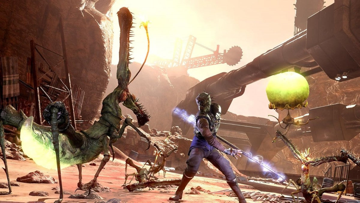 The Technomancer – Xbox One (XONE) gameplay for sci-fi action role-playing video game