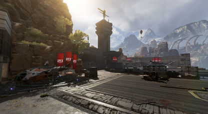 Apex Legends Bloodhound Edition for Xbox One, gameplay image for a battle royale first-person shooter multiplayer video game