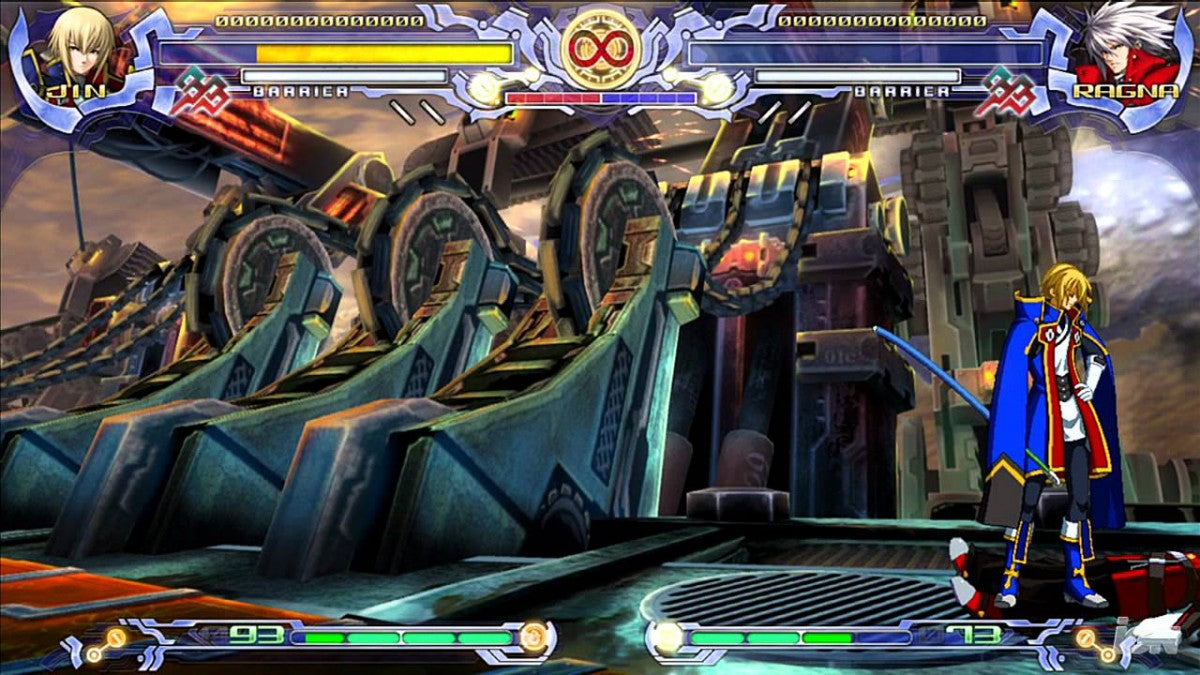 BlazBlue Calamity Trigger PS3 2D anime fighting game with vibrant characters and dynamic combat for PlayStation 3 fans gameplay