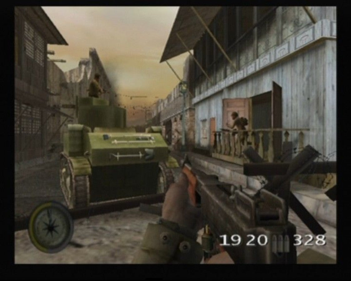 Medal of Honor: Rising Sun gameplay for GameCube (GC) World War II first-person shooter video game