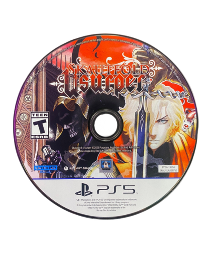 Skautfold: Usurper – Playstation 5 Front Cover Disc Art for this PlayStation 5 Game