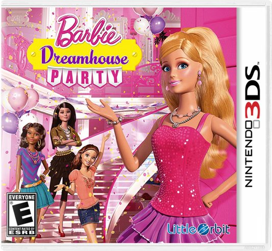 Barbie: Dreamhouse Party cover art for Nintendo 3DS (3DS) video game