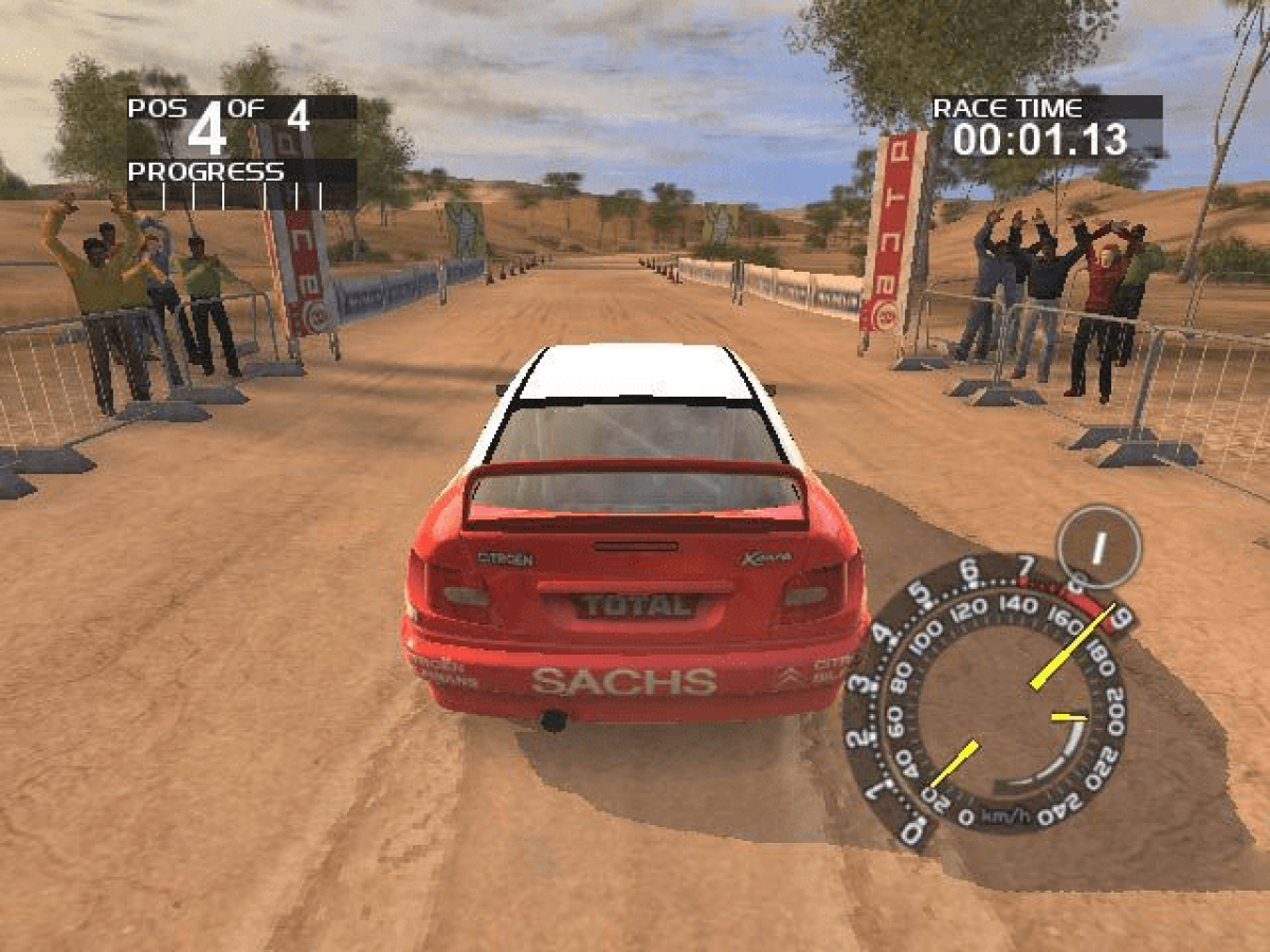 RalliSport Challenge gameplay for Xbox (XBOX) video game