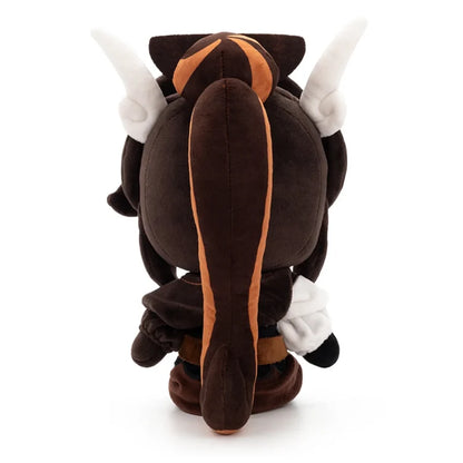 Caramel Arrow Cookie 9 Inch Plush Cookie Run Kingdom collectible plush toy featuring Caramel Arrow Cookie character archer design caramel themed colors signature arrow weapon fantasy cookie styling soft stuffed figure 9 inch display size mobile game merchandise plush toy collection shelf decor fan gift and collectible appeal
