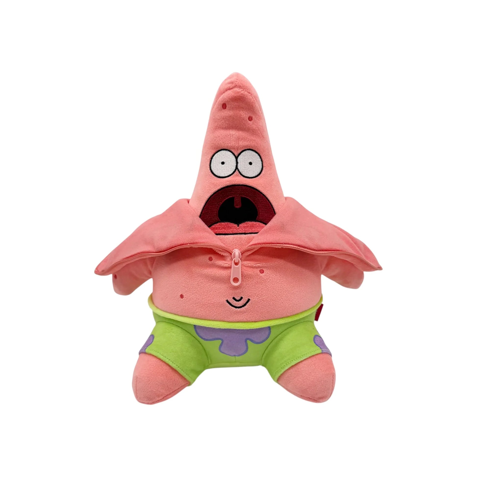 Peeled Patrick 9 Inch Plush featuring SpongeBob SquarePants inspired character design soft collectible plush unique peeled appearance detailed craftsmanship display worthy collectible merchandise fan favorite character and collectible gaming appeal