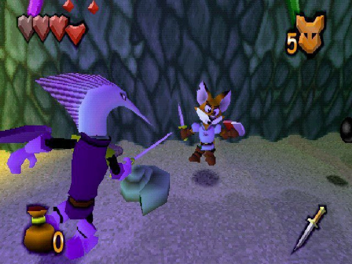 Kingsley’s Adventure retro fantasy action adventure platform game for PlayStation 1 (PS1) gameplay