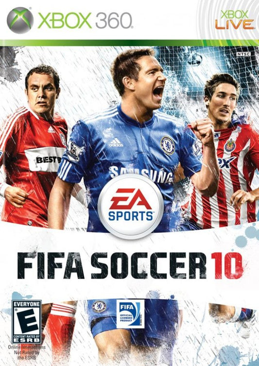 FIFA Soccer 10 cover art for Xbox 360 (X360) video game