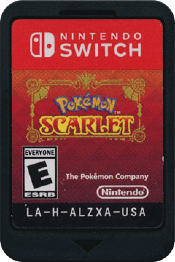 Pokemon: Scarlet cartridge for Nintendo Switch (NS) video game