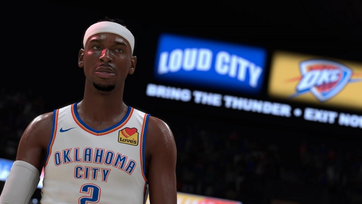 NBA 2K25 – PlayStation 4 (PS4) video game gameplay, basketball sports simulation game.
