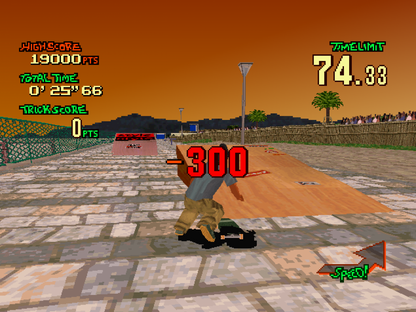 Street Sk8er PS1 PlayStation 1 skateboarding sports game arcade style tricks combos street skating Tony Hawk style gameplay retro video game gameplay