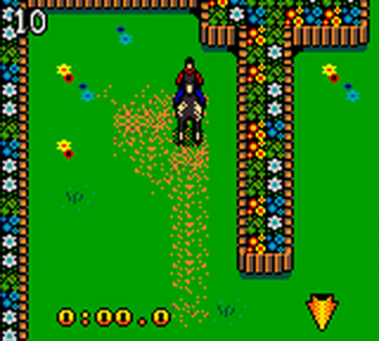 Mary-Kate and Ashley Winners Circle for Game Boy Color, gameplay for a sports simulation video game with horse riding gameplay, competition events, training challenges, and casual adventure activities