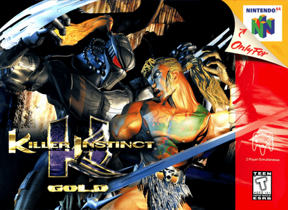 Killer Instinct Gold cover art for Nintendo 64 (N64) video game
