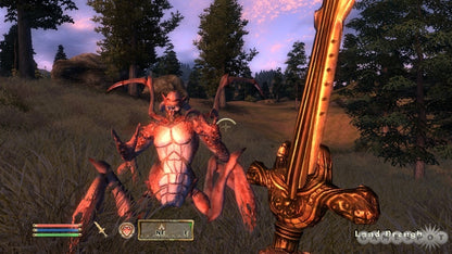 The Elder Scrolls IV: Oblivion Game of the Year Greatest Hits for PlayStation 3 with expanded fantasy RPG content gameplay