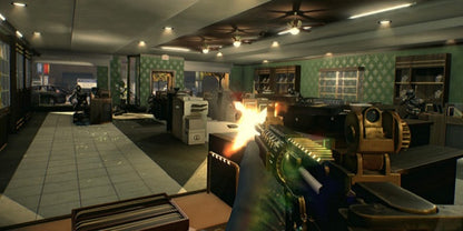 Payday 2 Xbox 360 game featuring cooperative heist gameplay, strategic first-person shooter action, and multiplayer crime missions gameplay