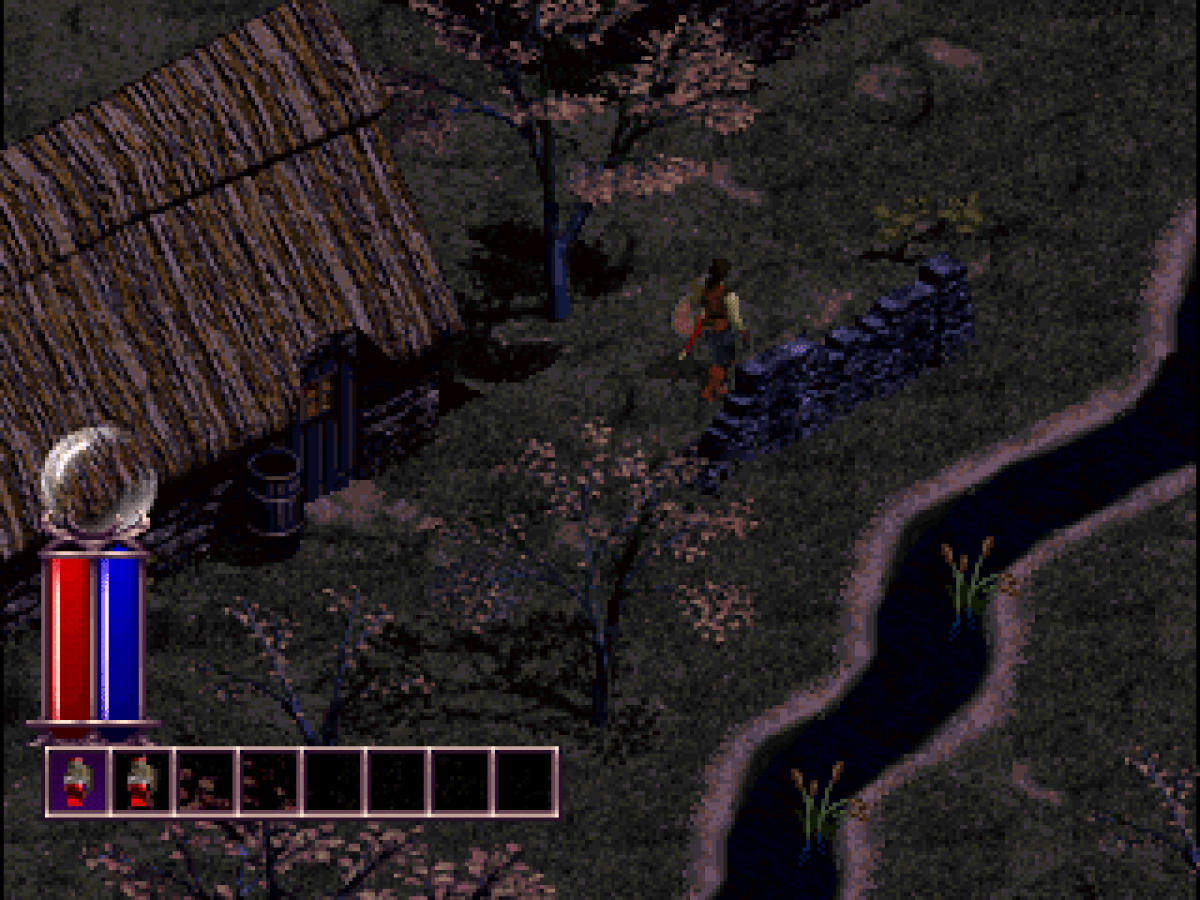 Diablo [w/ Registration Card] gameplay for PlayStation 1 (PS1) video game