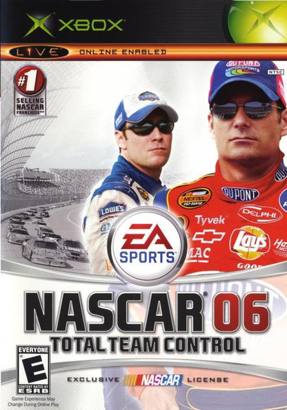 NASCAR 06: Total Team Control cover art for Xbox (XBOX) video game
