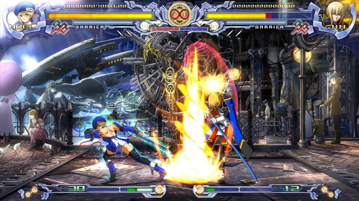 BlazBlue Calamity Trigger PS3 2D anime fighting game with vibrant characters and dynamic combat for PlayStation 3 fans gameplay