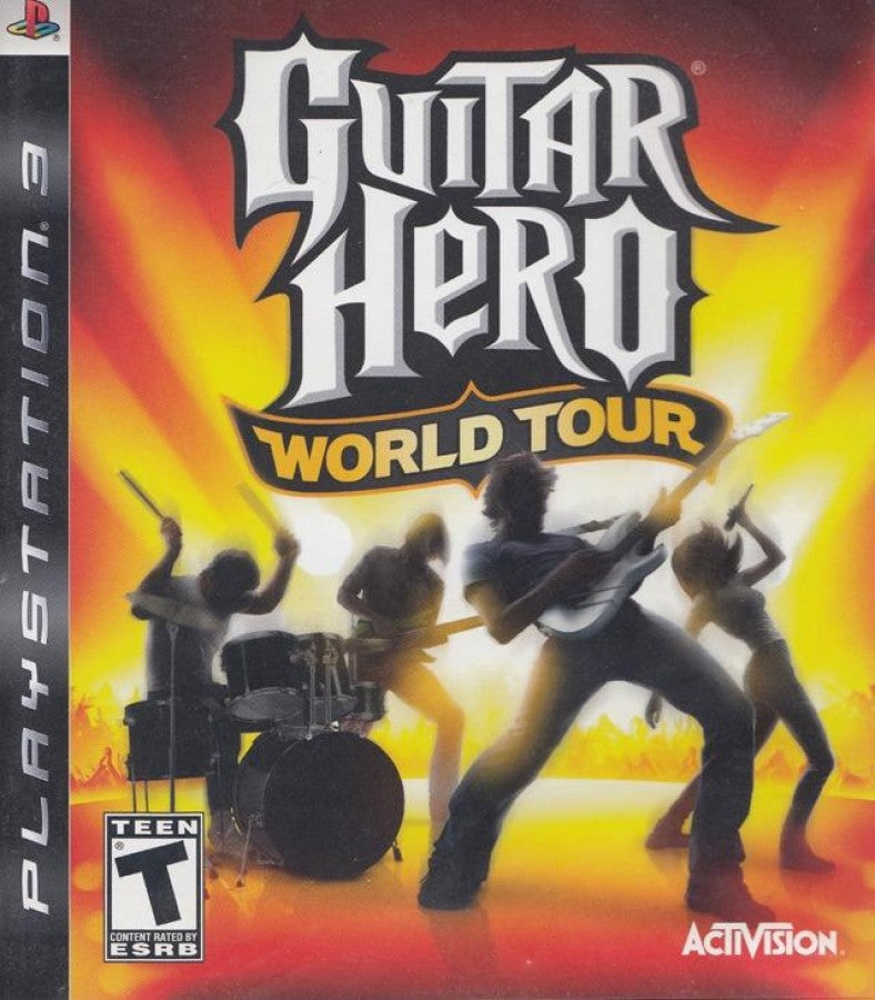 Guitar Hero World Tour cover art for PlayStation 3 PS3 video game