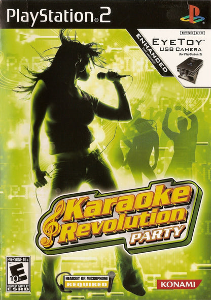 Karaoke Revolution Party cover art for Playstation 2 (PS2) video game